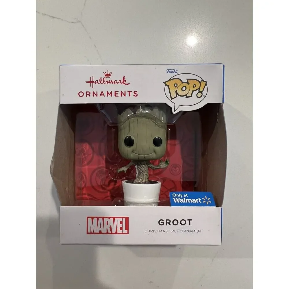 Hallmark Funko POP! Marvel Groot Christmas Tree Holiday Ornament Guardians NIB